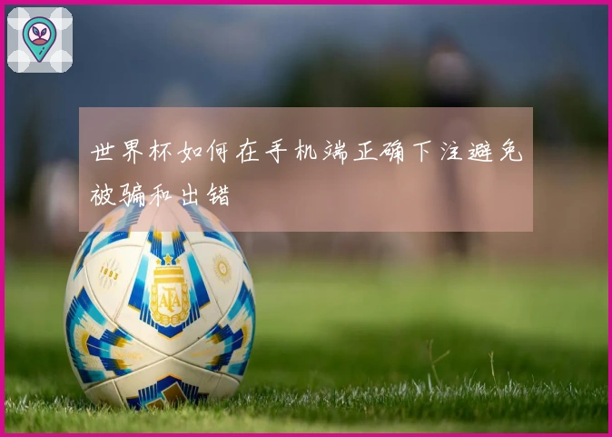 世界杯如何在手机端正确下注避免被骗和出错