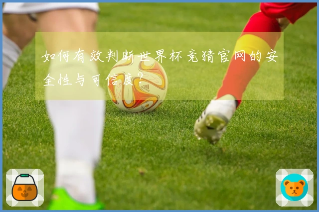 如何有效判断世界杯竞猜官网的安全性与可信度？