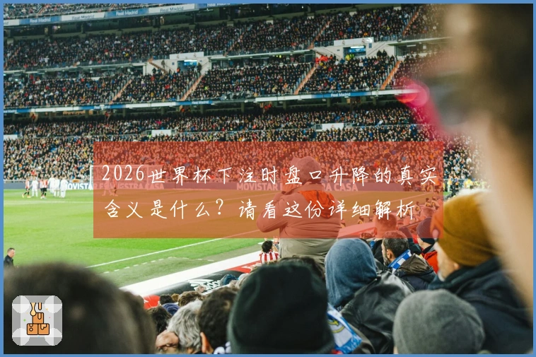 2026世界杯下注时盘口升降的真实含义是什么？请看这份详细解析