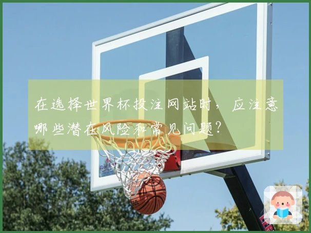 在选择世界杯投注网站时，应注意哪些潜在风险和常见问题？