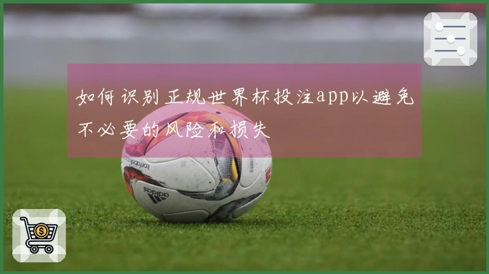 如何识别正规世界杯投注app以避免不必要的风险和损失