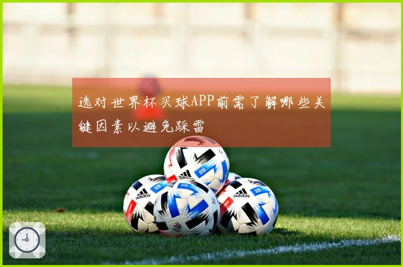 选对世界杯买球APP前需了解哪些关键因素以避免踩雷