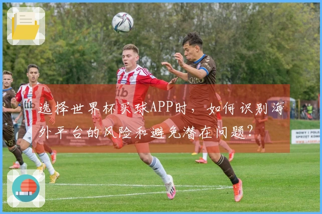 选择世界杯买球APP时，如何识别海外平台的风险和避免潜在问题？