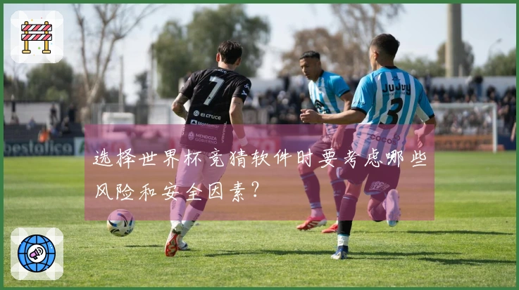 选择世界杯竞猜软件时要考虑哪些风险和安全因素？