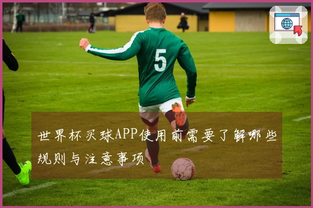 世界杯买球APP使用前需要了解哪些规则与注意事项